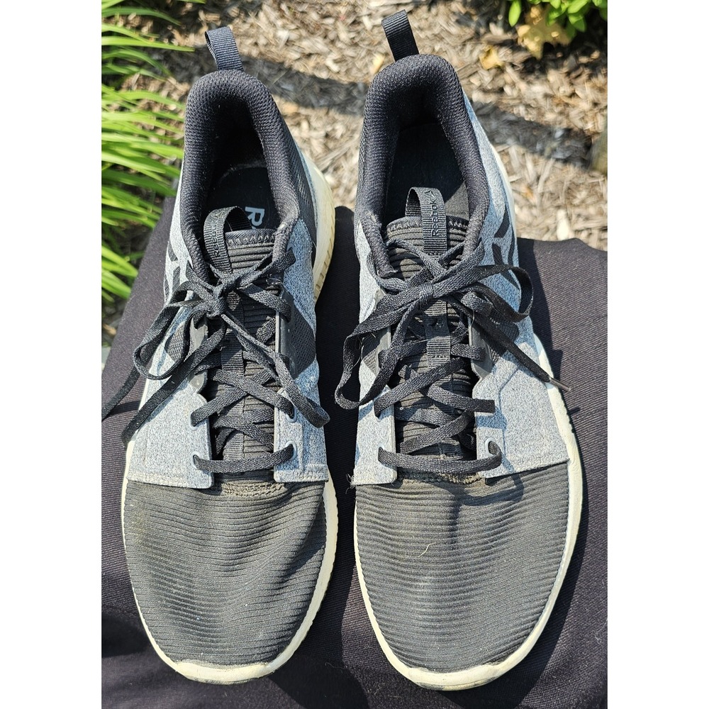 Reebok Hydrorush TR Black Gray Cross Training Running Shoes Mens US‎ Size 10.5